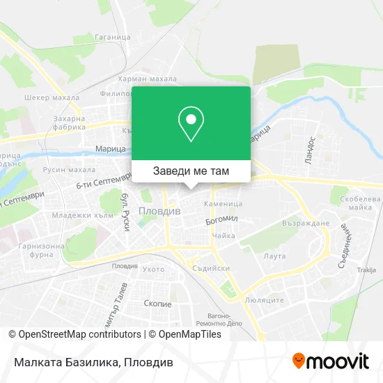Малката Базилика карта