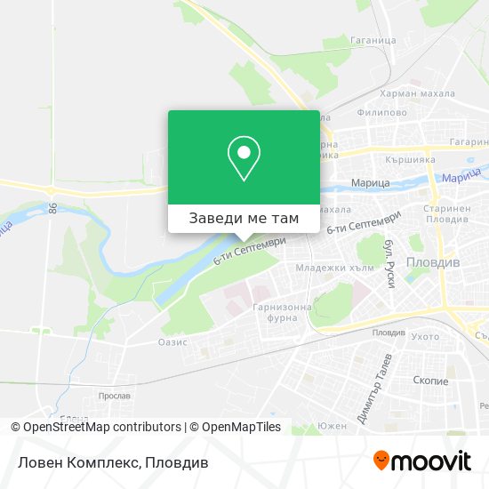 Ловен Комплекс карта