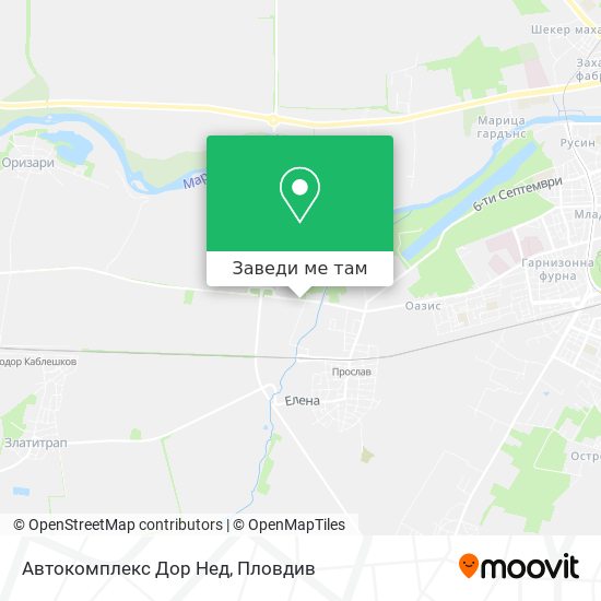 Автокомплекс Дор Нед карта