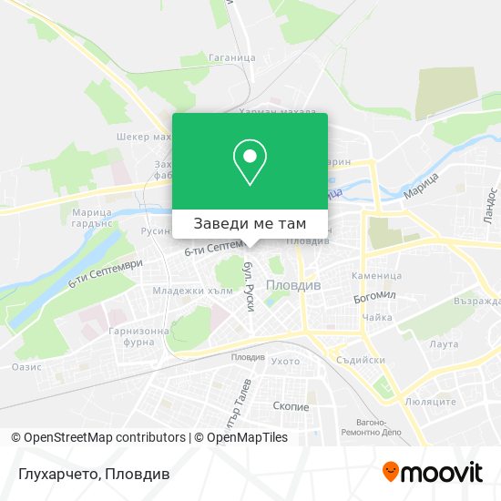 Глухарчето карта