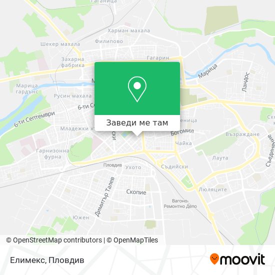 Елимекс карта