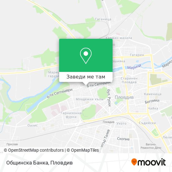 Общинска Банка карта