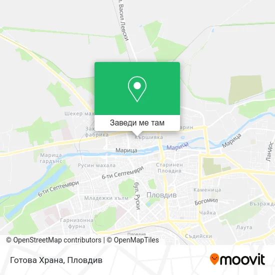 Готова Храна карта