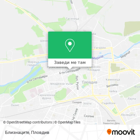 Близнаците карта
