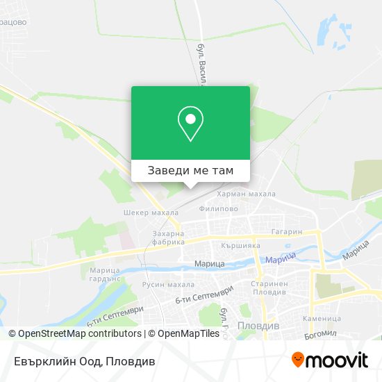 Евърклийн Оод карта