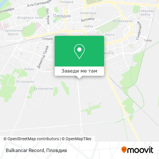Balkancar Record карта