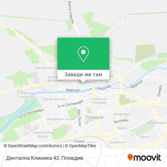 Дентална Клиника 42 карта