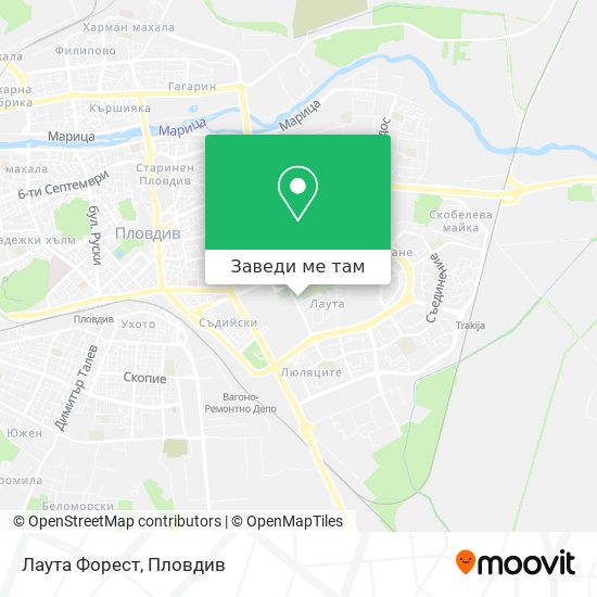 Лаута Форест карта
