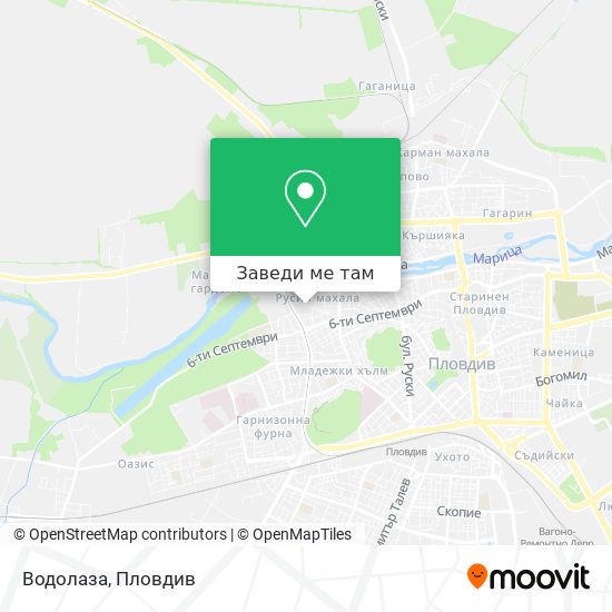 Водолаза карта