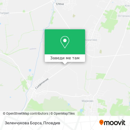 Зеленчукова Борса карта