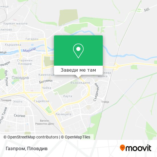 Газпром карта