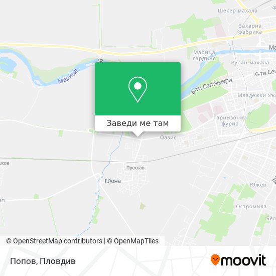 Попов карта