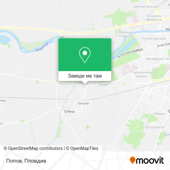 Попов карта