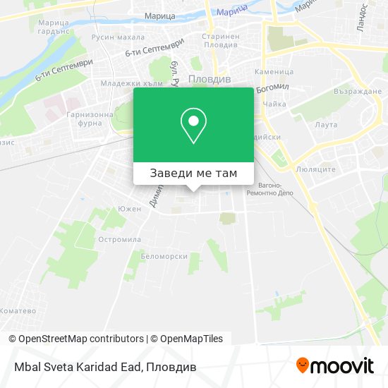 Mbal Sveta Karidad Ead карта