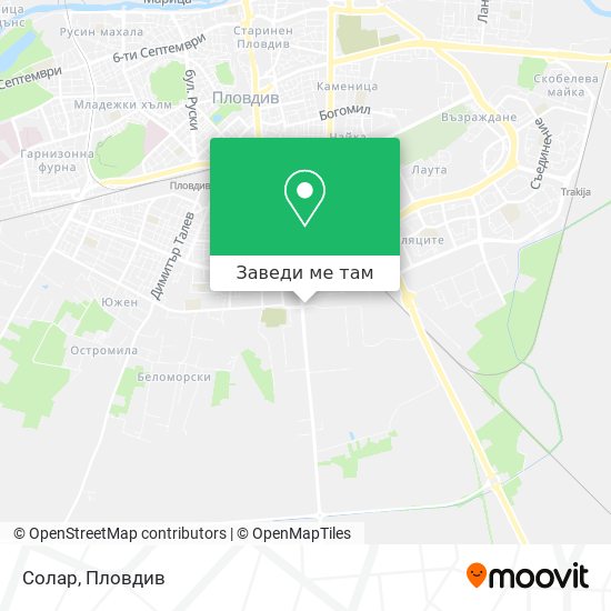 Солар карта