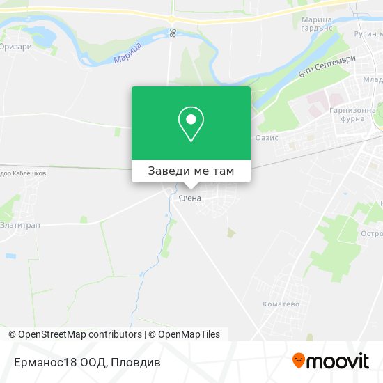 Ерманос18 ООД карта