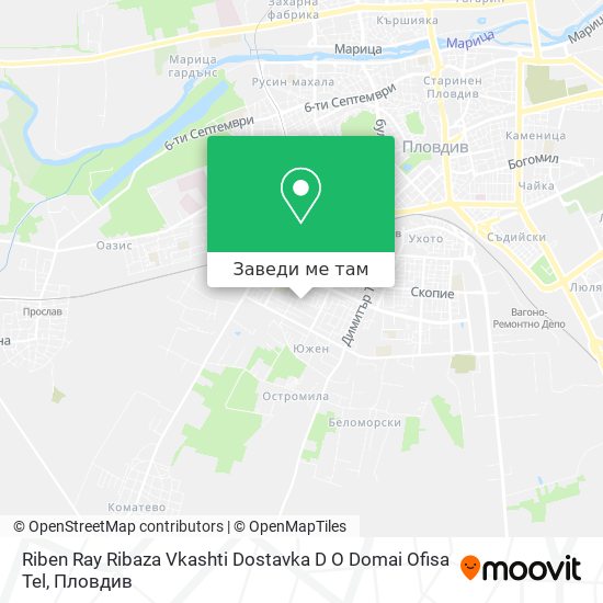 Riben Ray Ribaza Vkashti Dostavka D O Domai Ofisa Tel карта