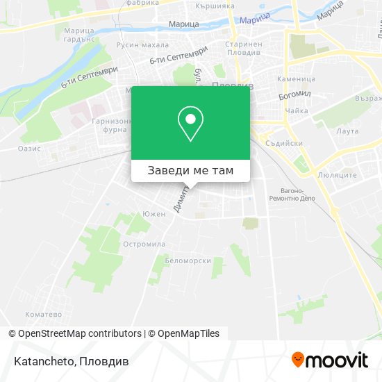 Katancheto карта