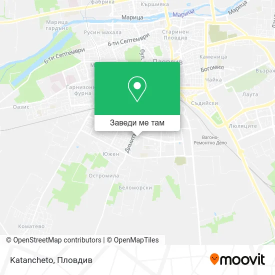 Katancheto карта