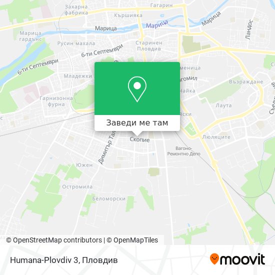 Humana-Plovdiv 3 карта