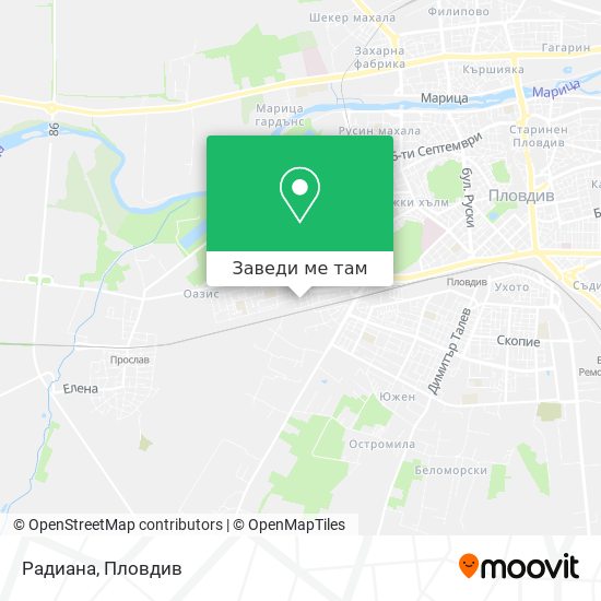 Радиана карта