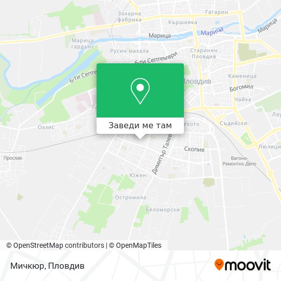 Мичкюр карта