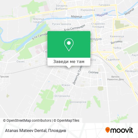 Atanas Mateev Dental карта