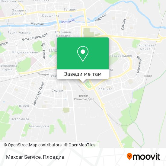 Maxcar Service карта
