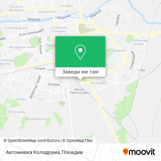 Автомивка Колодрума карта