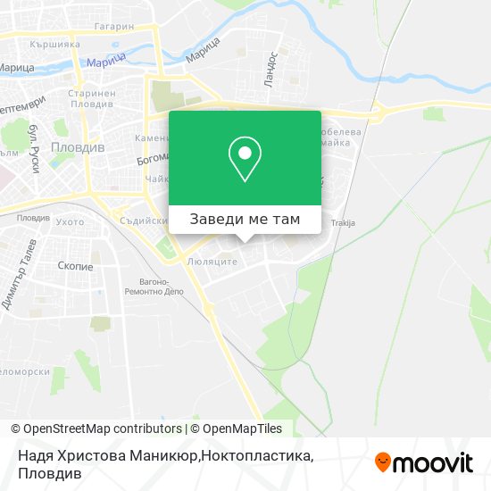 Надя Христова Маникюр,Ноктопластика карта