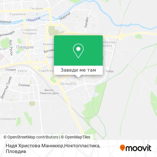 Надя Христова Маникюр,Ноктопластика карта
