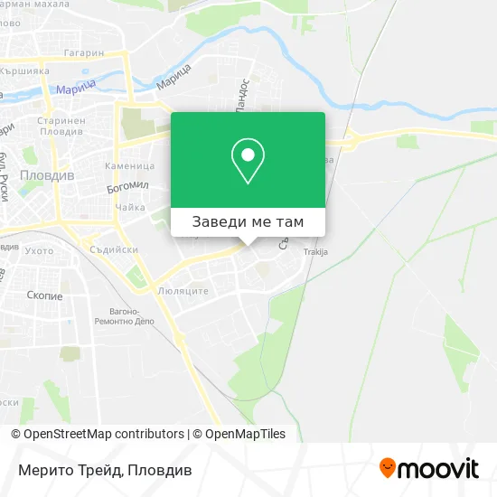 Мерито Трейд карта