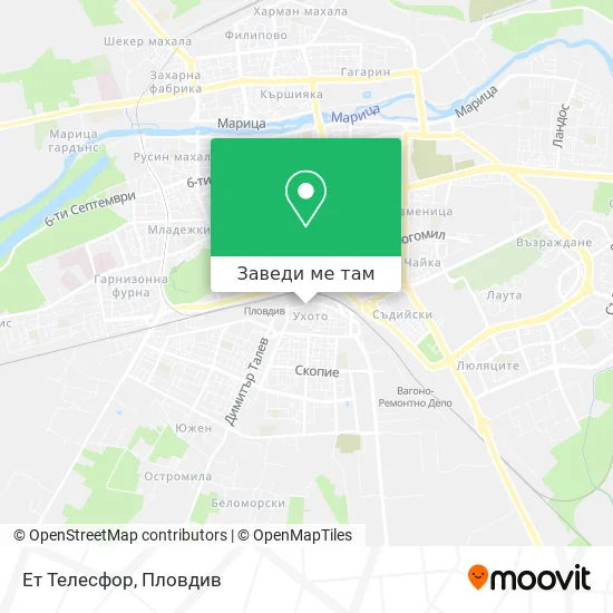 Ет Телесфор карта