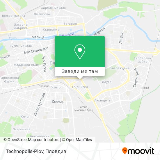 Technopolis-Plov карта