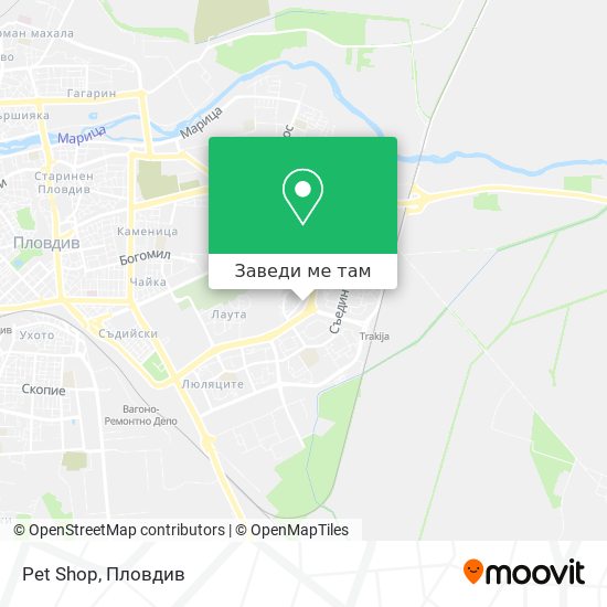 Pet Shop карта