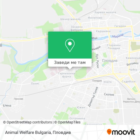 Animal Welfare Bulgaria карта