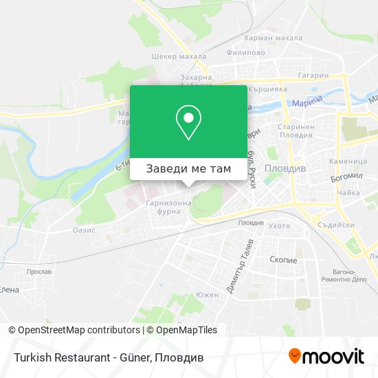 Turkish Restaurant - Güner карта