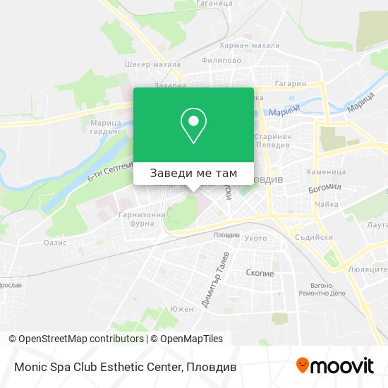 Monic Spa Club Esthetic Center карта