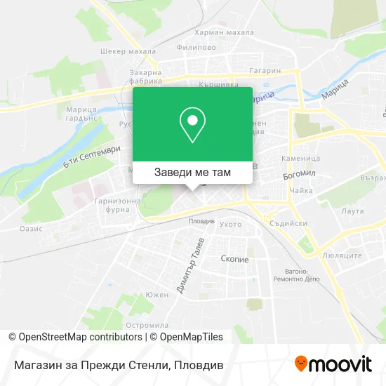 Магазин за Прежди Стенли карта