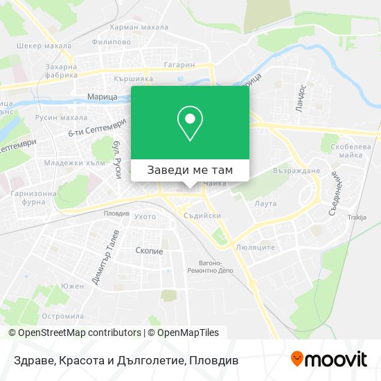 Здраве, Красота и Дълголетие карта