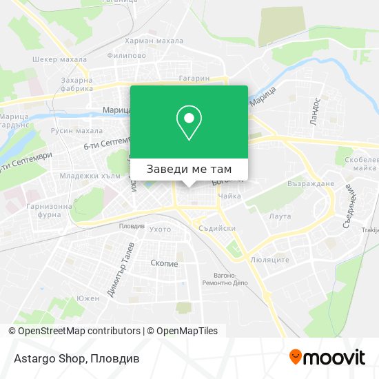 Astargo Shop карта