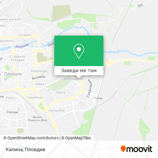 Калина карта