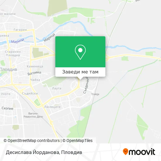 Десислава Йорданова карта