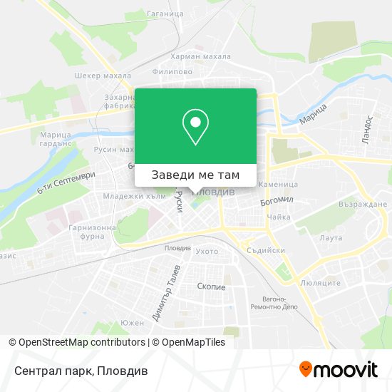 Сентрал парк карта