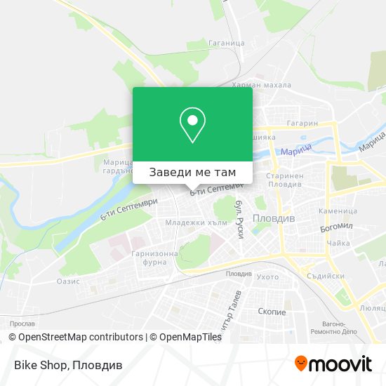 Bike Shop карта