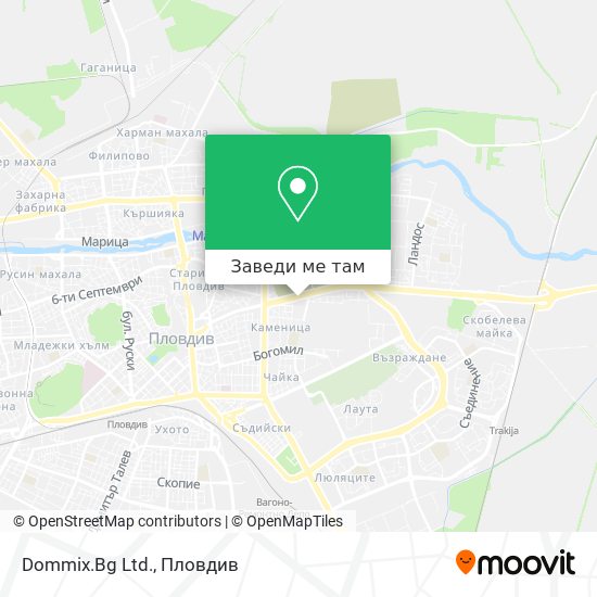 Dommix.Bg Ltd. карта