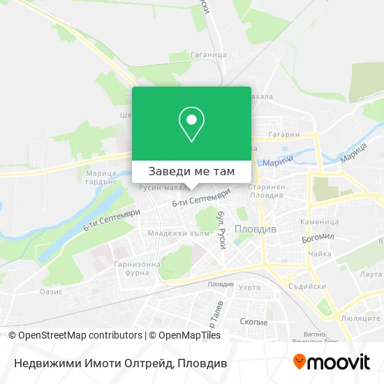 Недвижими Имоти Олтрейд карта