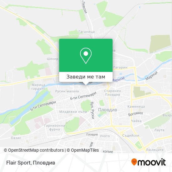 Flair Sport карта