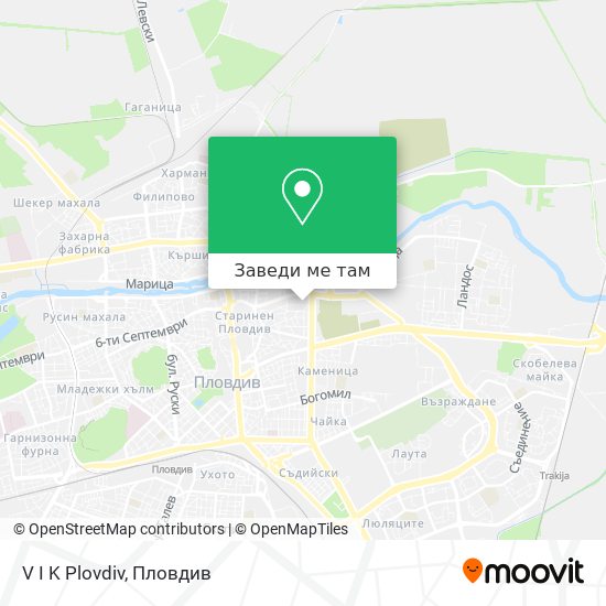 V I K Plovdiv карта