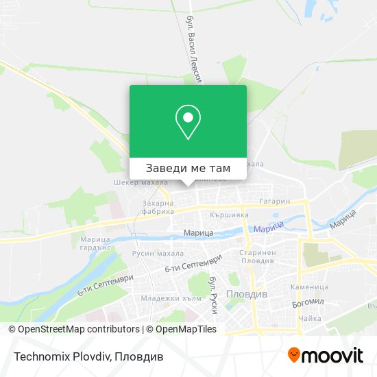 Technomix Plovdiv карта